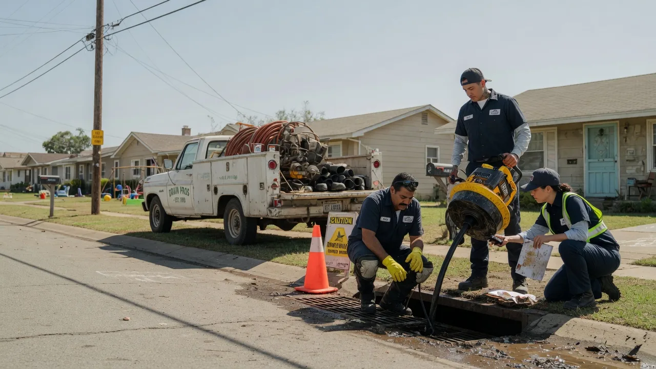 Drain Cleaning in Blanket, TX near me